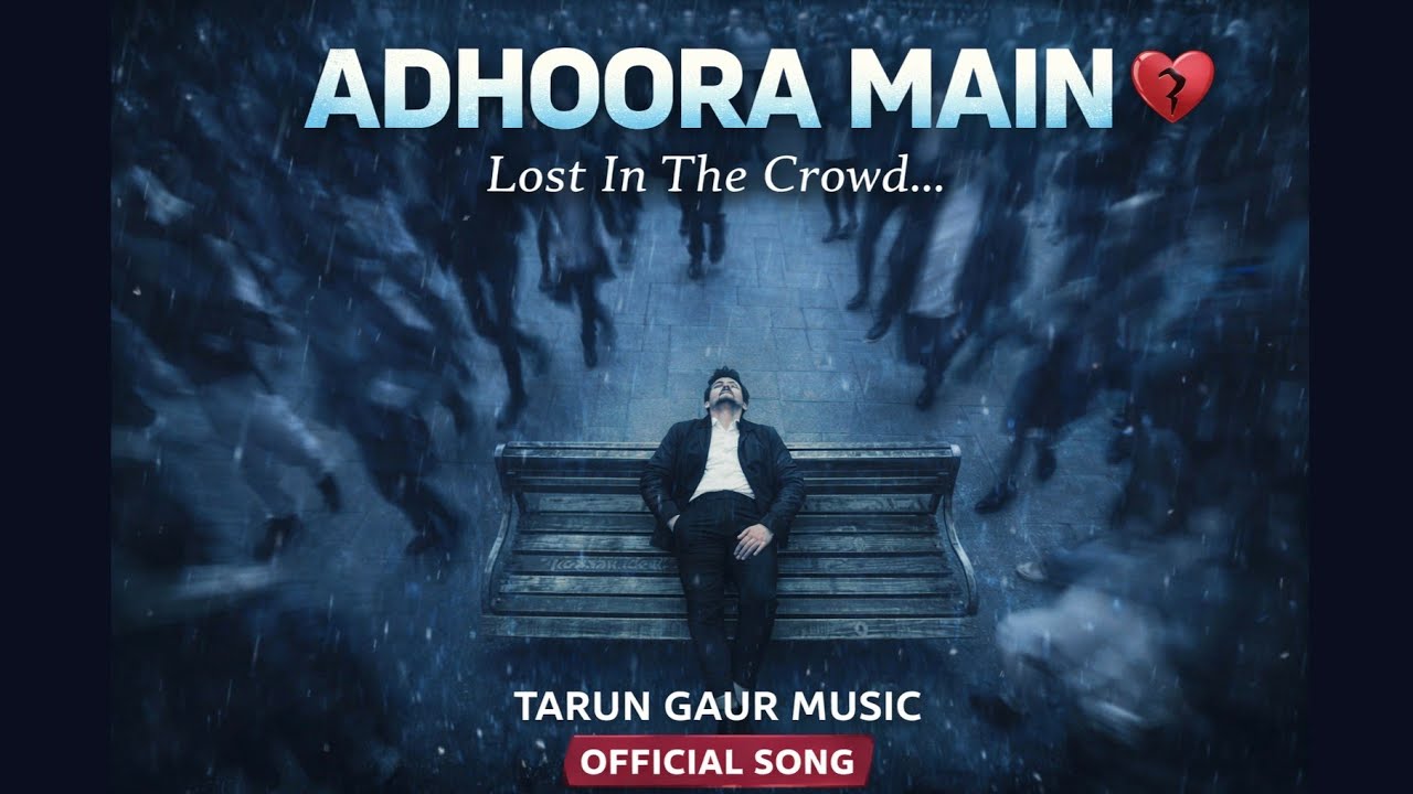 Adhoora Main 💔 | Deep Emotional Rap Song | Broken Love Story | Hindi Sad Rap | Empty Heart Song 2026