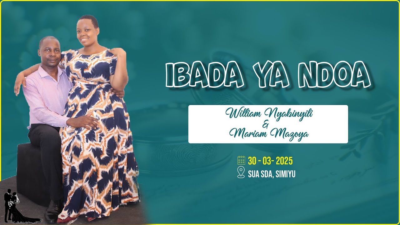 #LIVE: IBADA YA NDOA TAKATIFU KATI YA WILLIAM NYABINYILI NA MARIAM MAZOYA