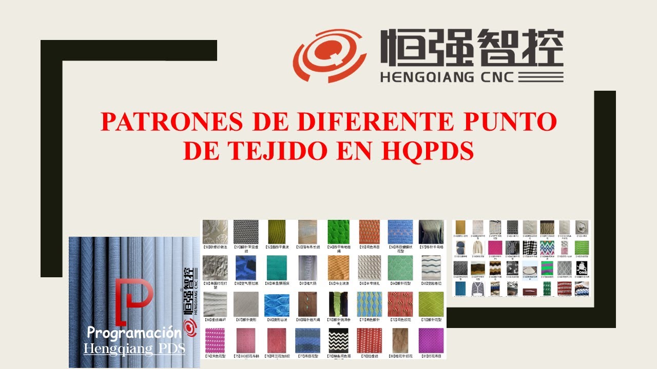 PATRONES DE DIFERENTES PUNTOS DE TEJIDO EN HQPDS 2023