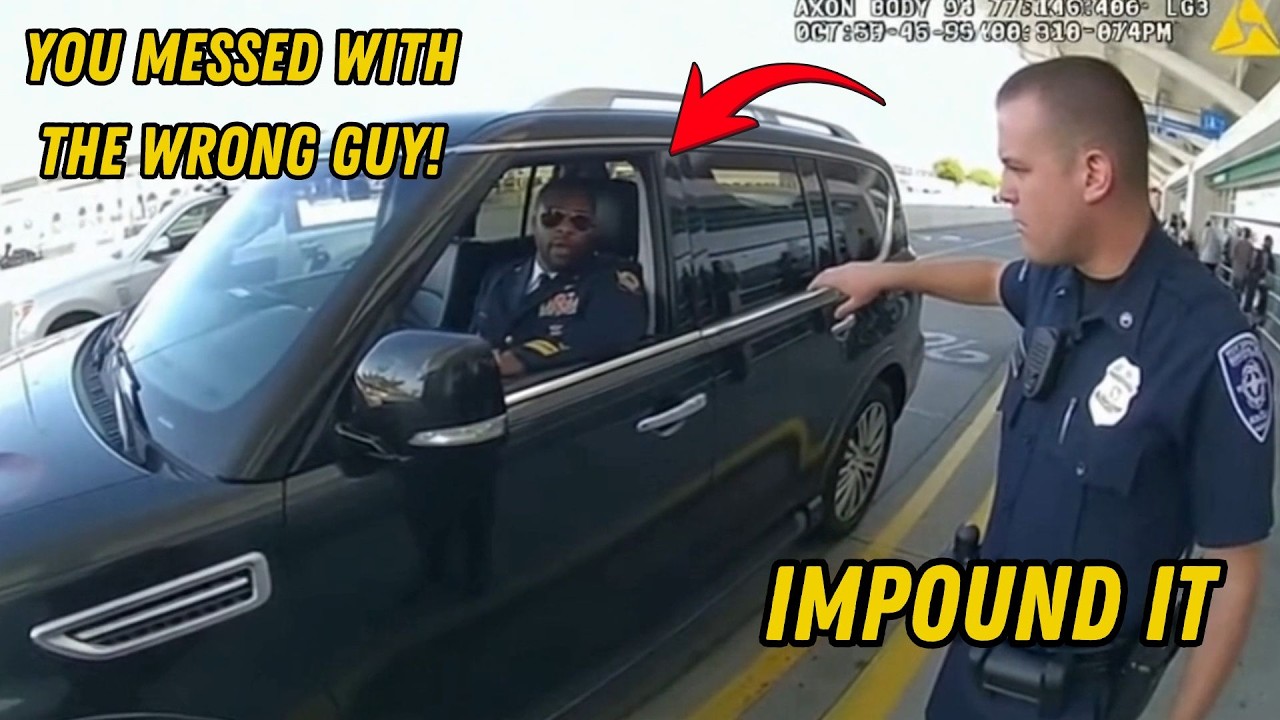 Cop Pulls Over Black Driver at Airport Loop — He’s a Navy Commander, Fired After Bodycam