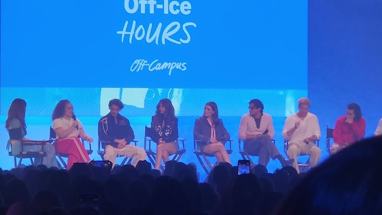 Cast of Off Campus at Obsessed Fest 
