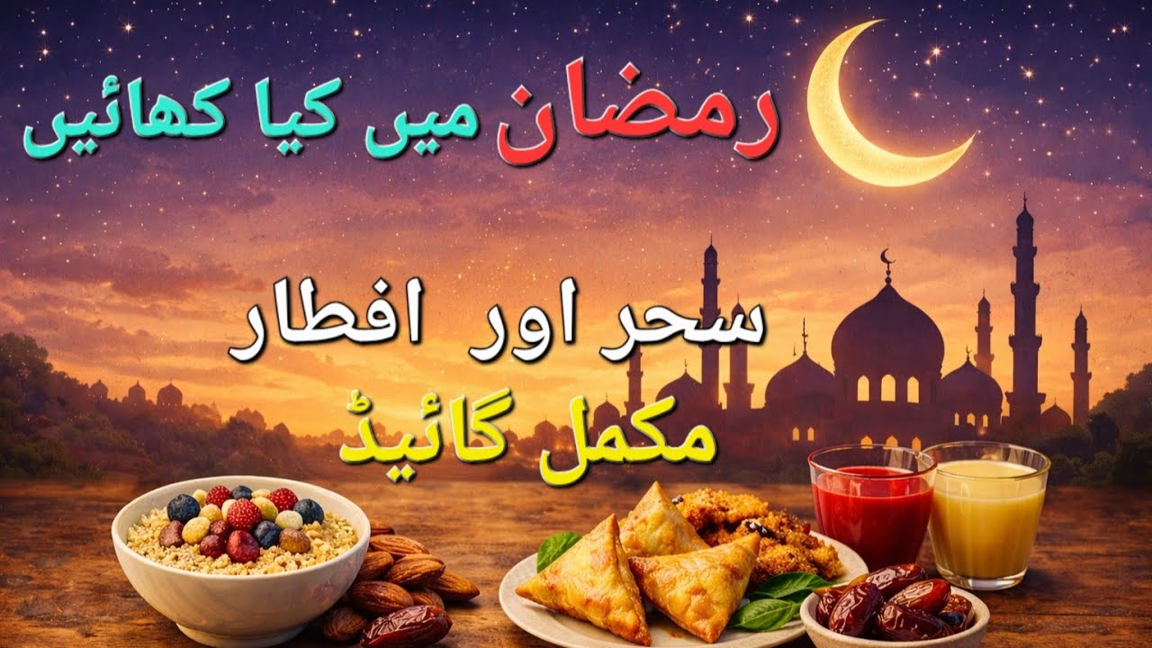 Ramazan Mein Kiya Khaen? Healthy Sehri & Iftar Guide for 2026