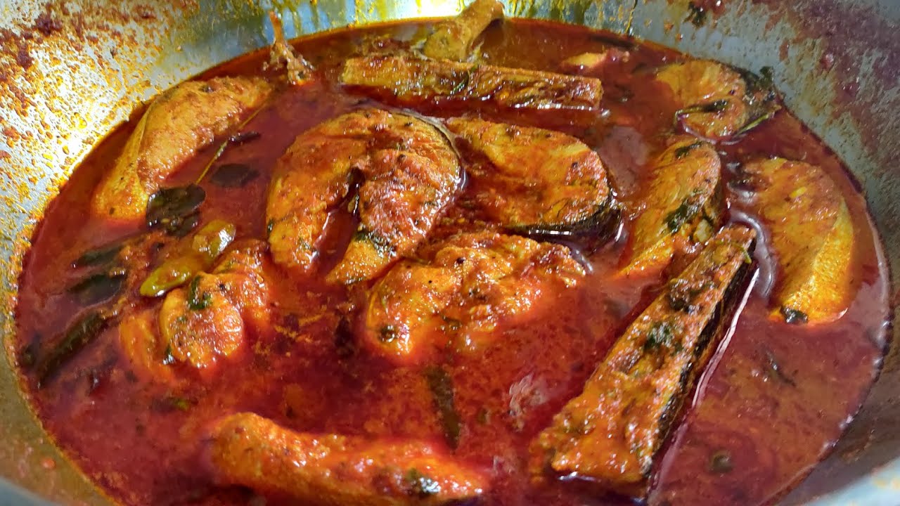 Sheela Meen Kulambu/ barracuda fish curry #fishcurry