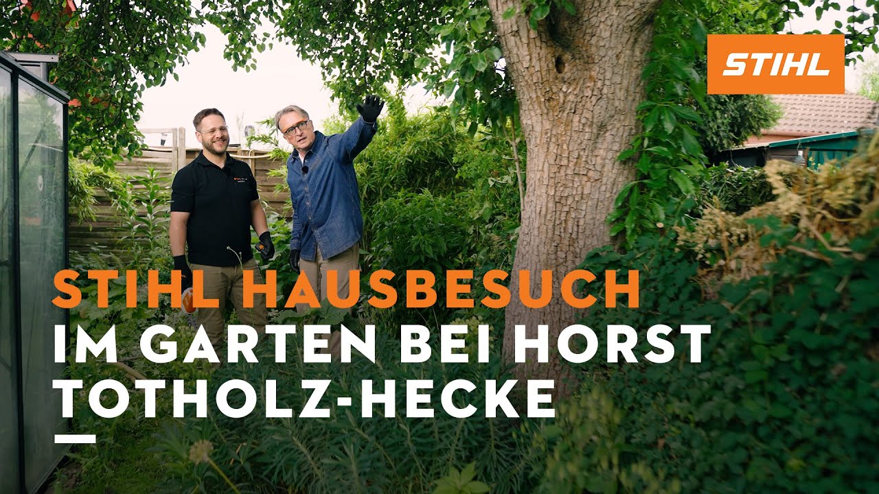 Natürliche Rankhilfe & Totholzhecke | Horst Mager und das STIHL Akku AS-System | Folge 4/4
