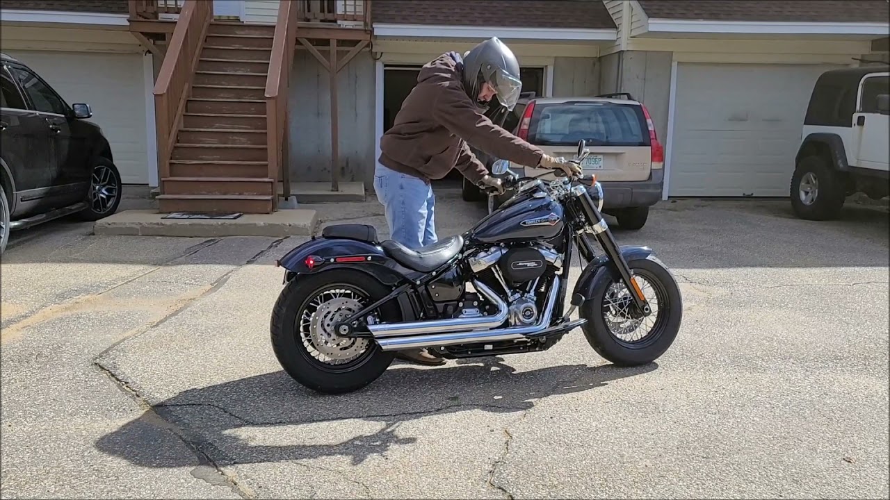 2019 Softail Slim Stage One Upgrade Before and After