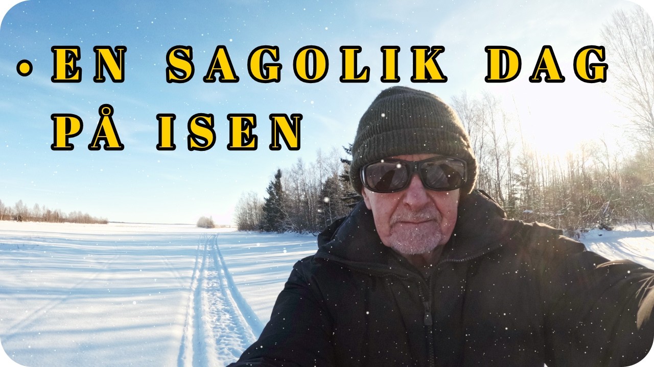 En sagolik dag på isen i Rundvik
