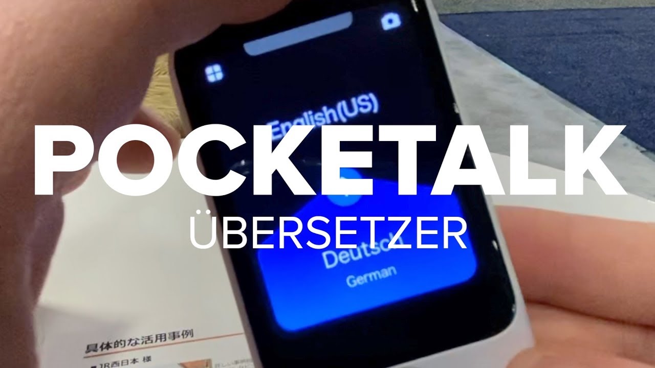Pocketalk: Der Dolmetscher für die Hosentasche