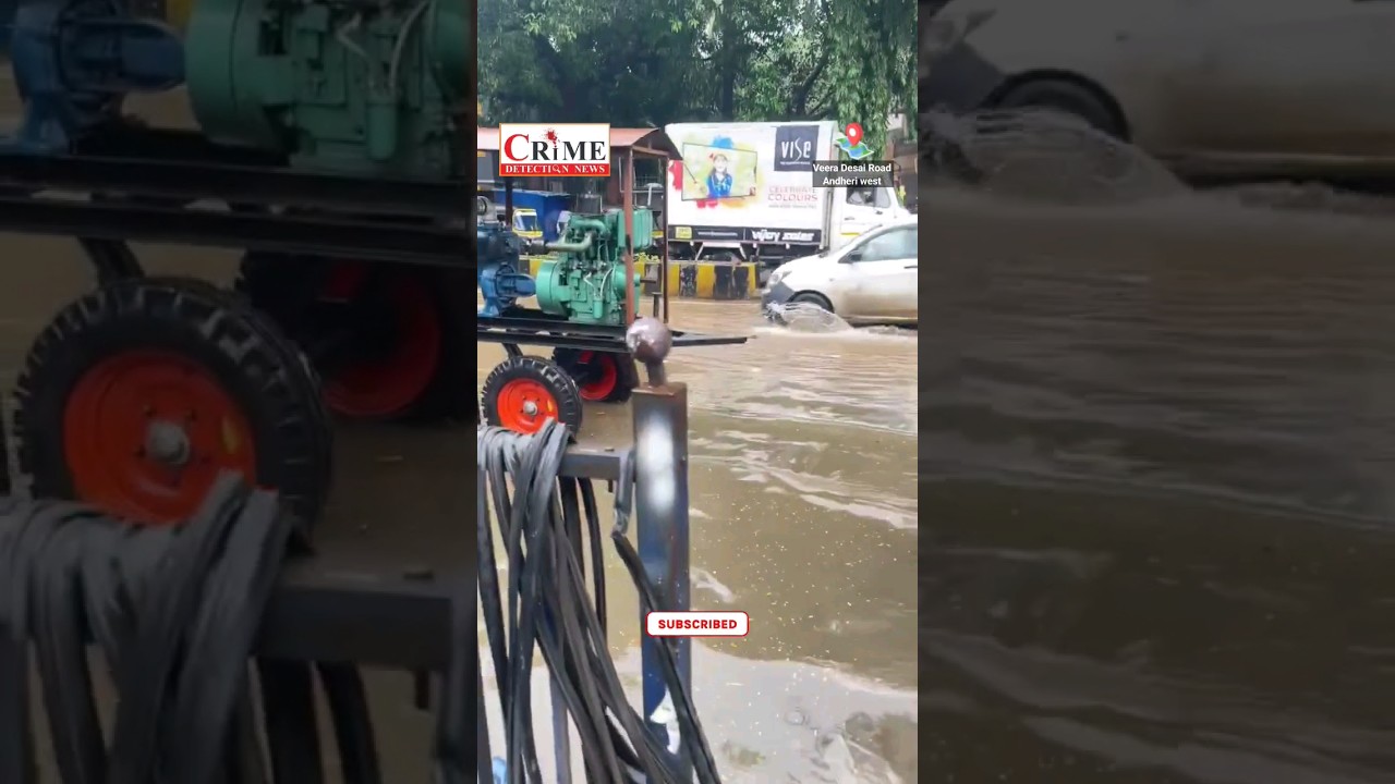 Water Flooding Veera Desai Road 