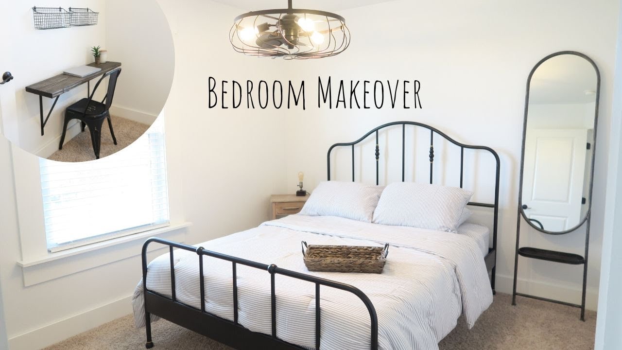 Bedroom Makeover | Modern Farmhouse Style