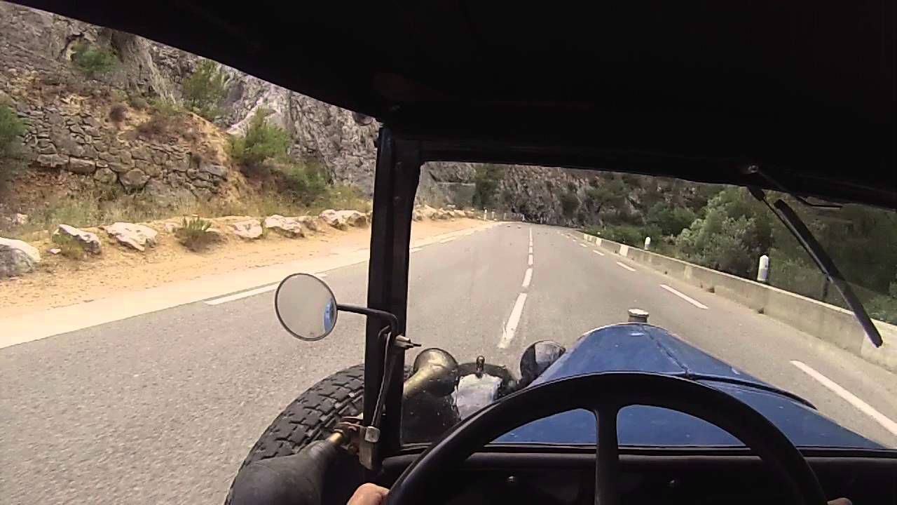 Les gorges d'ollioules en Torpedo 190S