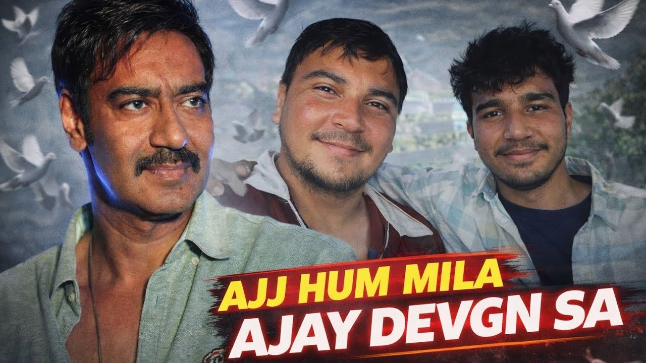 Aaj kabutar Mil Gaya 😱 Ajay Devgan ve mileya