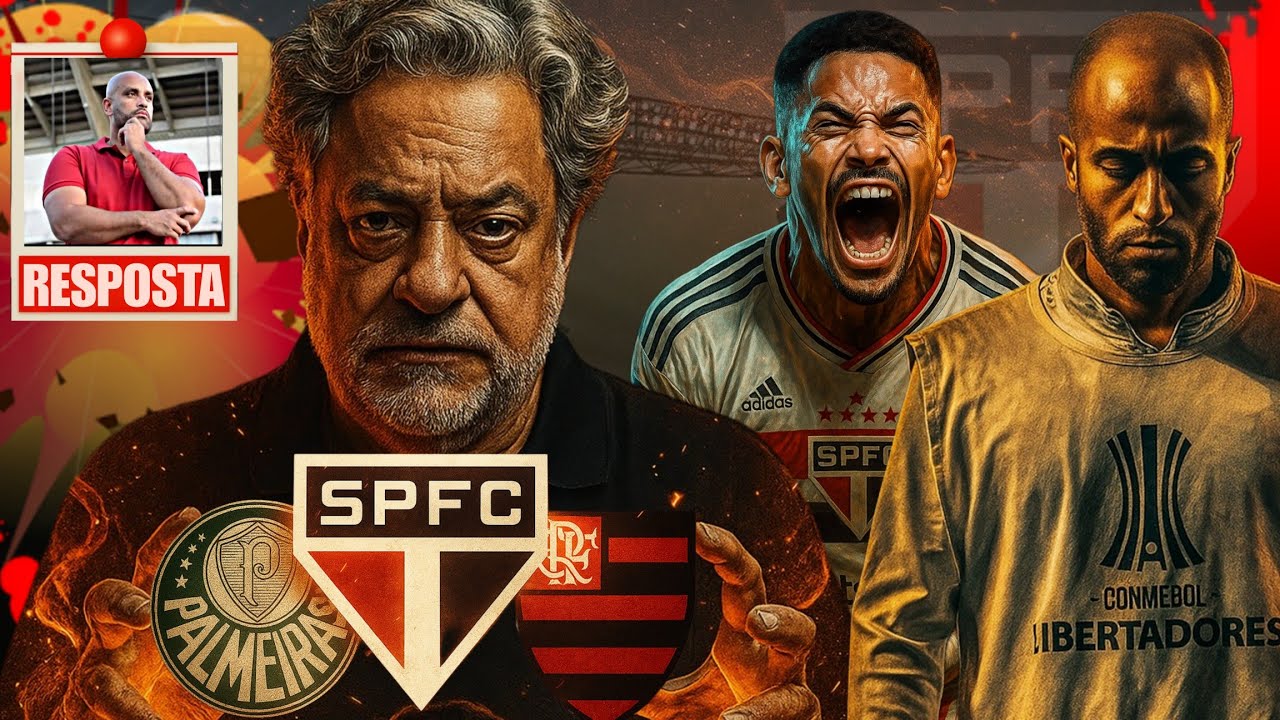 LUCIANO DE SAÍDA? NOTA OFICIAL DO SPFC E PALMEIRAS TEM ATITUDE GIGANTE! + RESPOSTA PARA O BABY