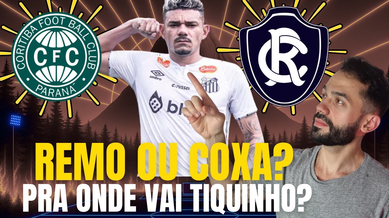 REMO OU CORITIBA: QUEM ESTÁ MAIS PRÓXIMO DE TIQUINHO SOARES?