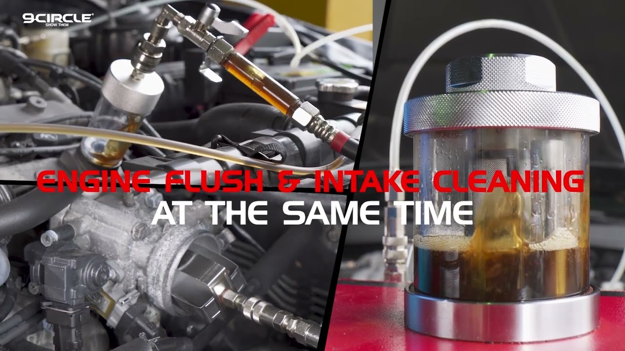 TC9 – Engine flush machine / ATF / PSF / Intake Cleaning / Oil Shower / Air Shower