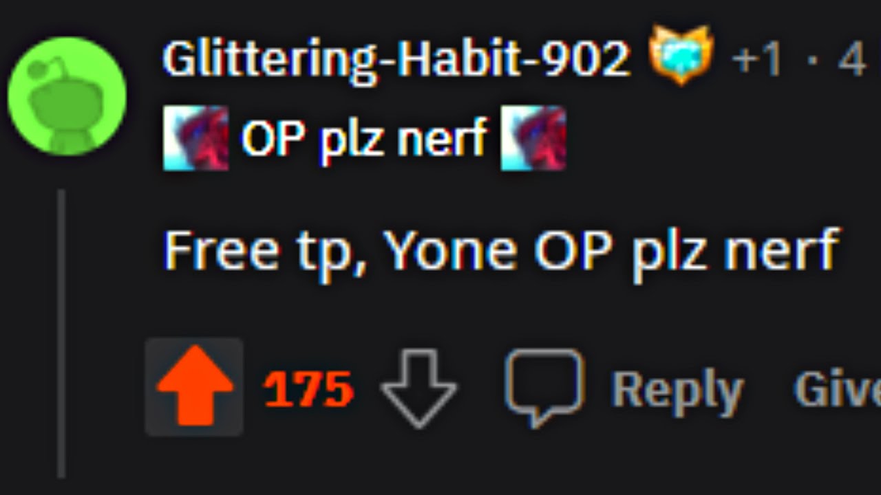 Free tp, Yone OP plz nerf