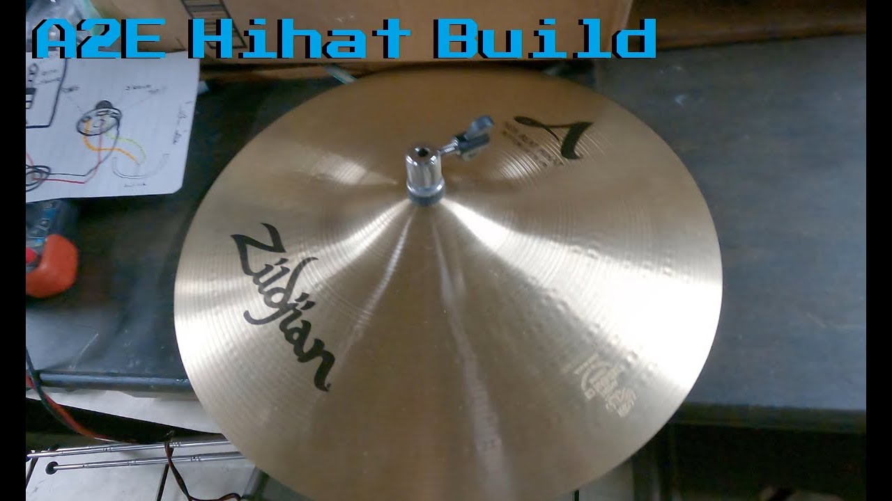 DIY Metal Electronic Hihat A2E Conversion