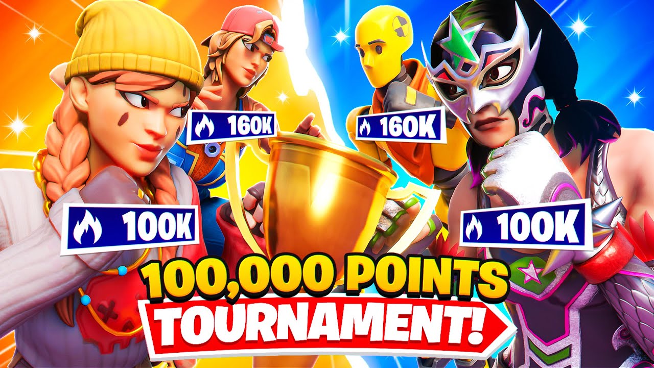 I Hosted a 100,000 ARENA POINTS Tournament in Fortnite... (champion league)