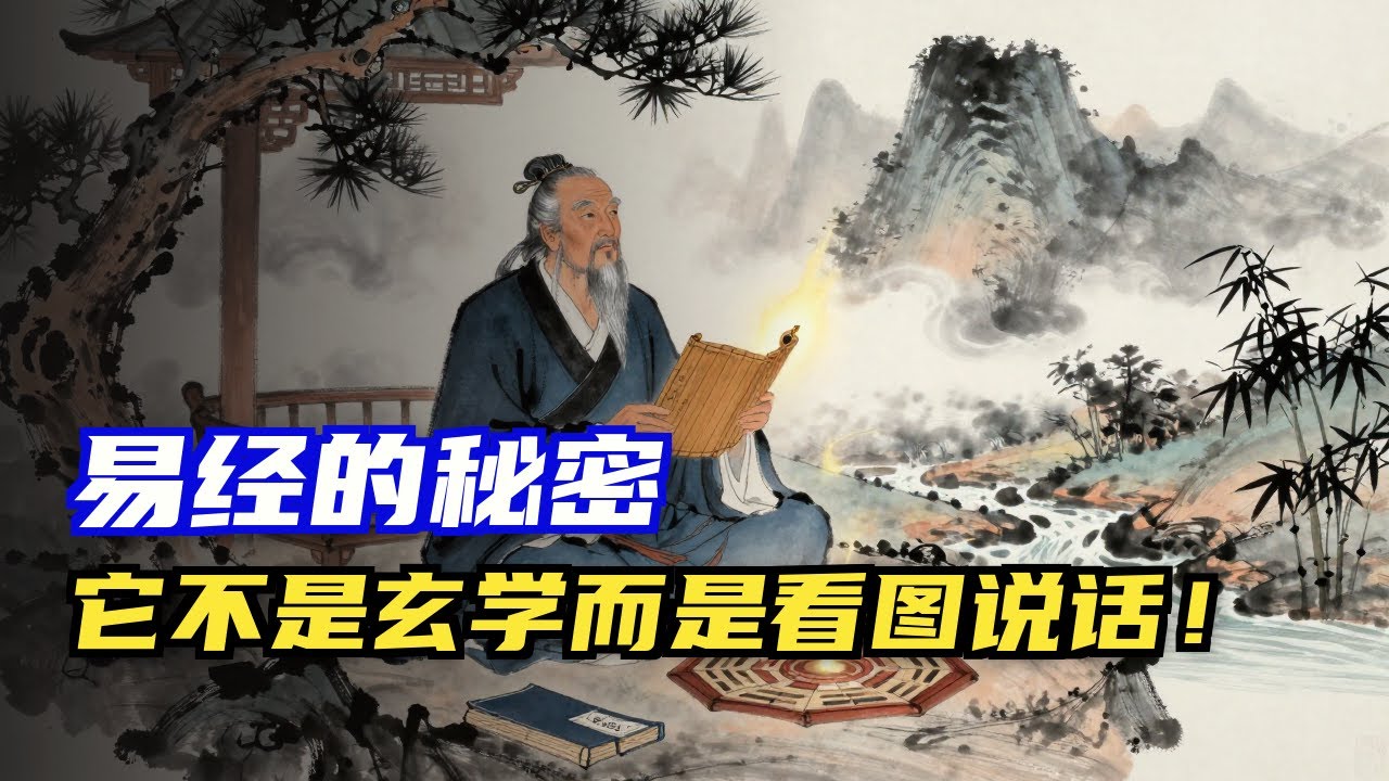 “卦象”的秘密：古人根本不是在“算”，而是在“看图说话”！ #易经 #卦象 #直觉 #预测