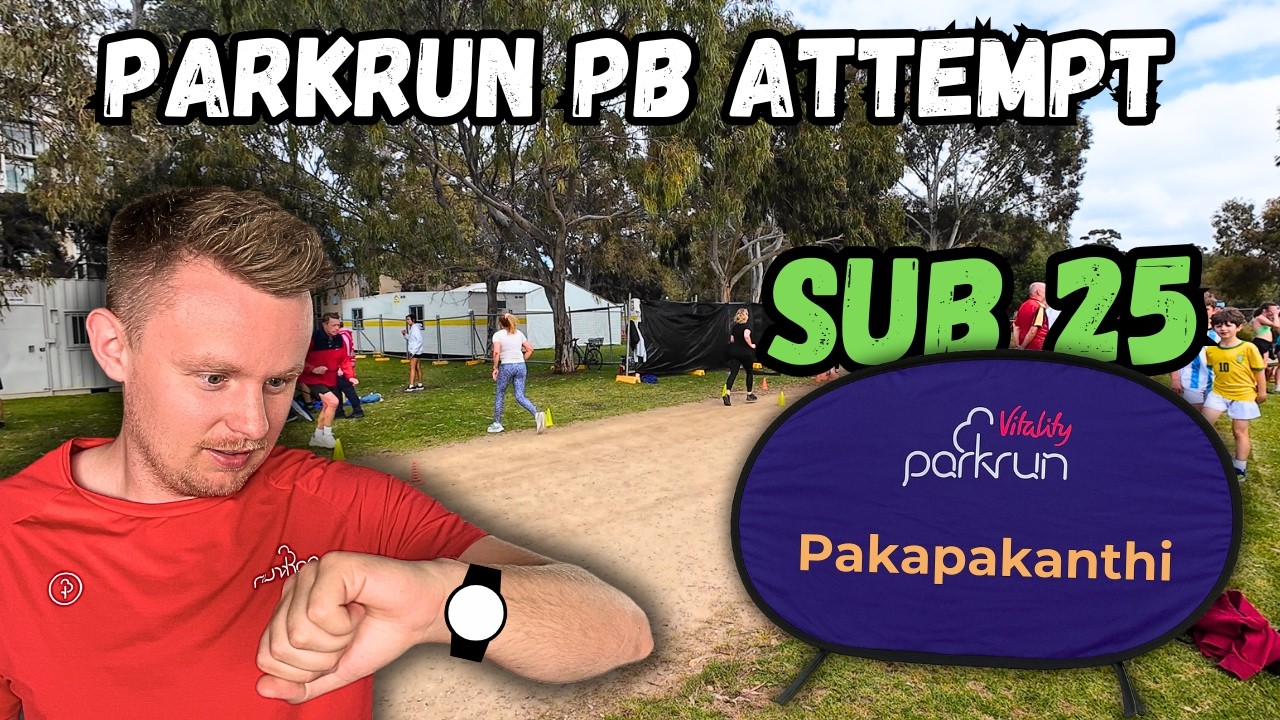 I Went All Out For a Pakapakanthi Parkrun PB - Can We Get a Sub 25?!