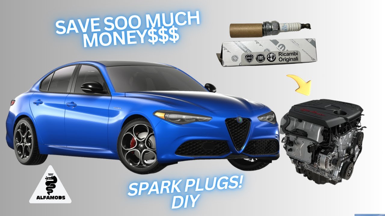 2017-2024 Alfa Romeo Giulia 2.0 Spark Plug Install and Guide (ignition coils) maintenance