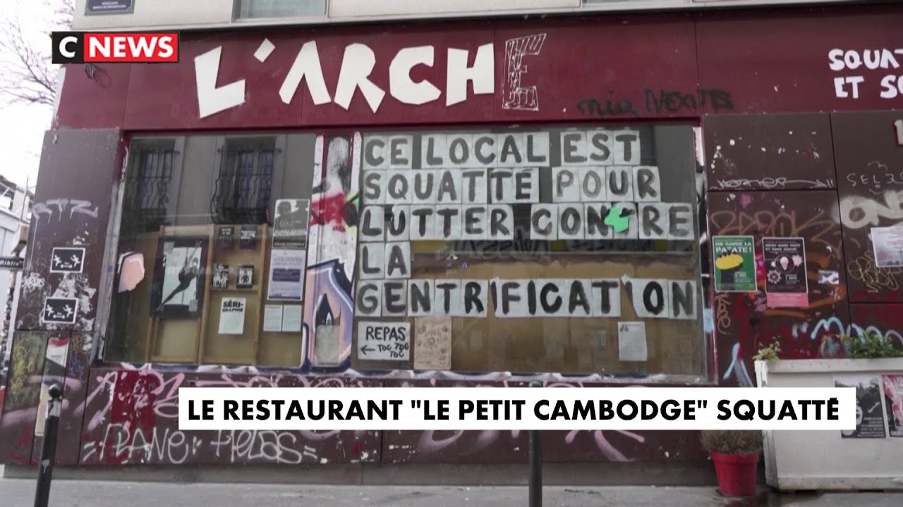 Le restaurant &laquo;Le petit Cambodge&raquo; squatt&eacute; &agrave; Paris