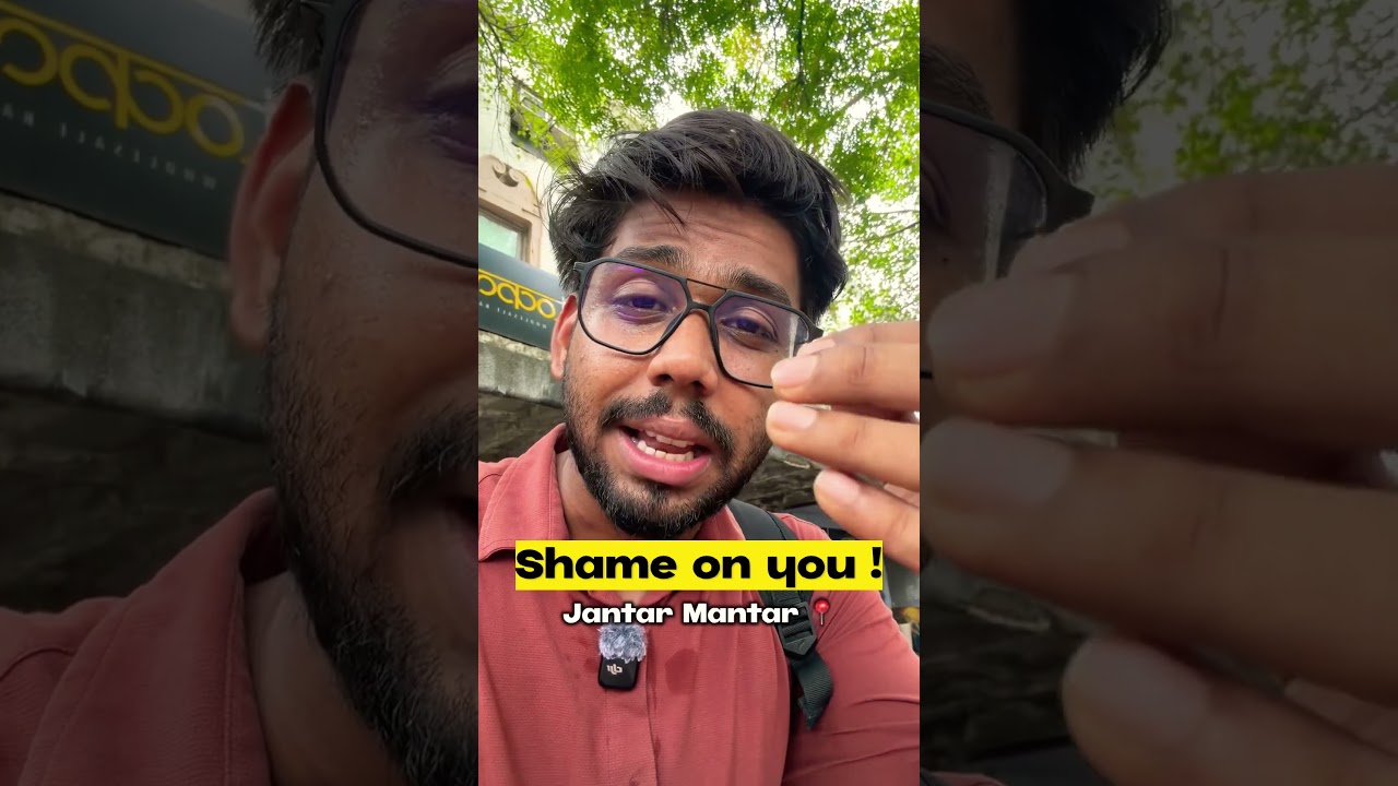 🤡Anti National protest? Jantar Mantar 📍 Stand for education #jee #neet