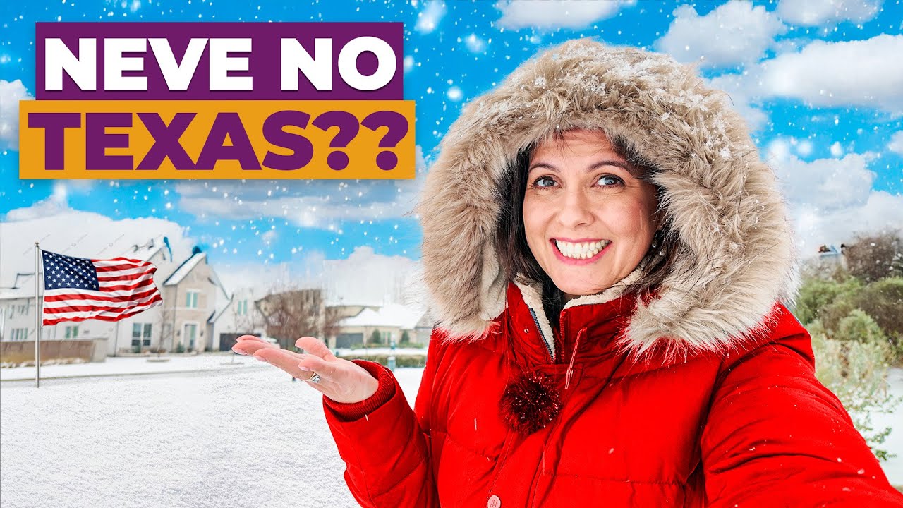 Como &eacute; o INVERNO NO TEXAS? ❄️