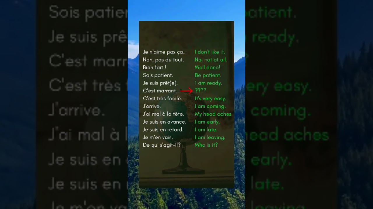 Apprendre L'anglais #apprendreanglais #english #shorts #videoviral