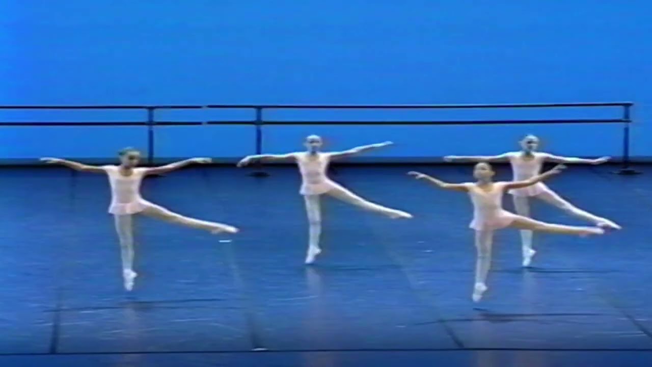 démonstrations cinquiéme filles  ecole de danse Opera de Paris