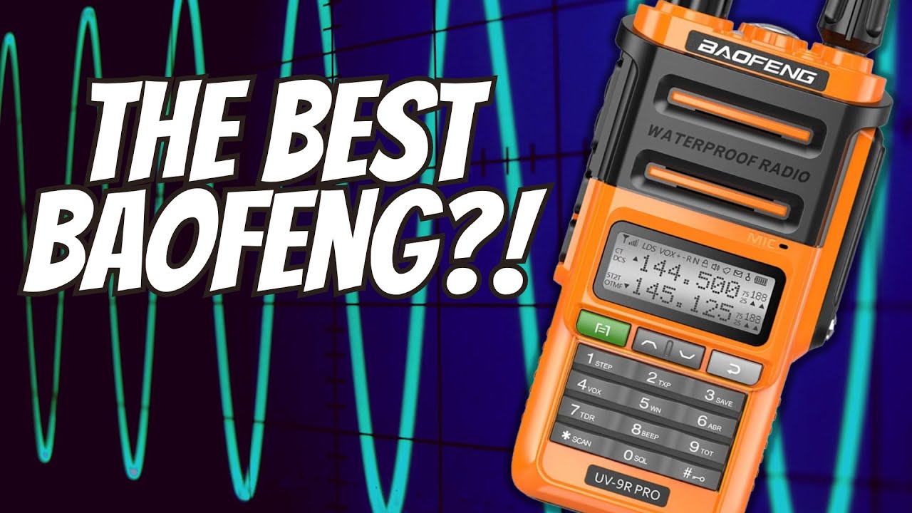 Baofeng UV-9R Pro Dual Band Ham Radio