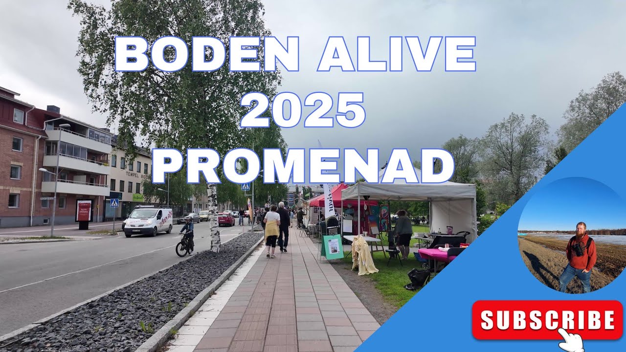 Boden Alive 2025 - Promenad runt Platsen