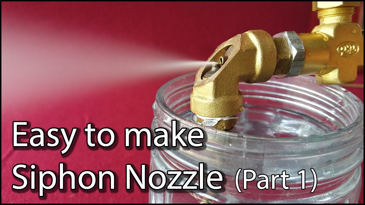 Easy Homemade Siphon Nozzle | Easy & Fast to Make at Home | Step-by-Step Tutorial | Part 1