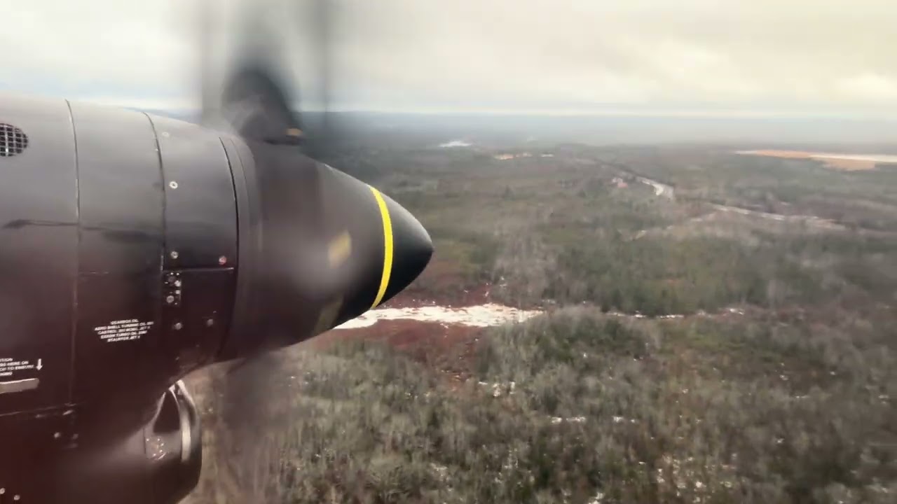 Pascan Aviation Saab 340 Landing at Halifax Stanfield International Airport (YHZ/CYHZ)