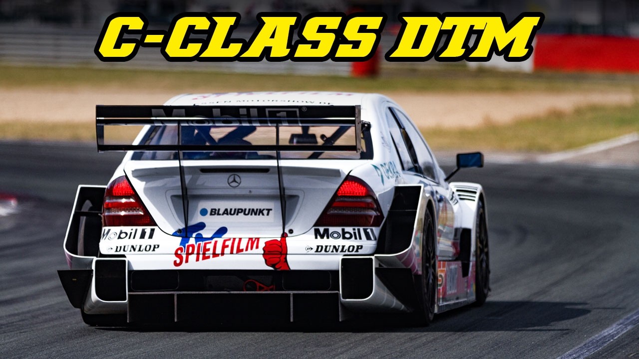 2006 MERCEDES C-Class DTM V8 | 8 in 1 exhaust sounds like old F1 car | Zolder 2025