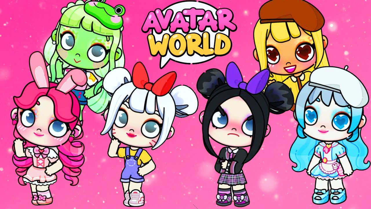 *RETO* ¡CREANDO A HELLO KITTY, KUROMI, MY MELODY Y PERSONAJES DE SANRIO en AVATAR WORLD! 🎀