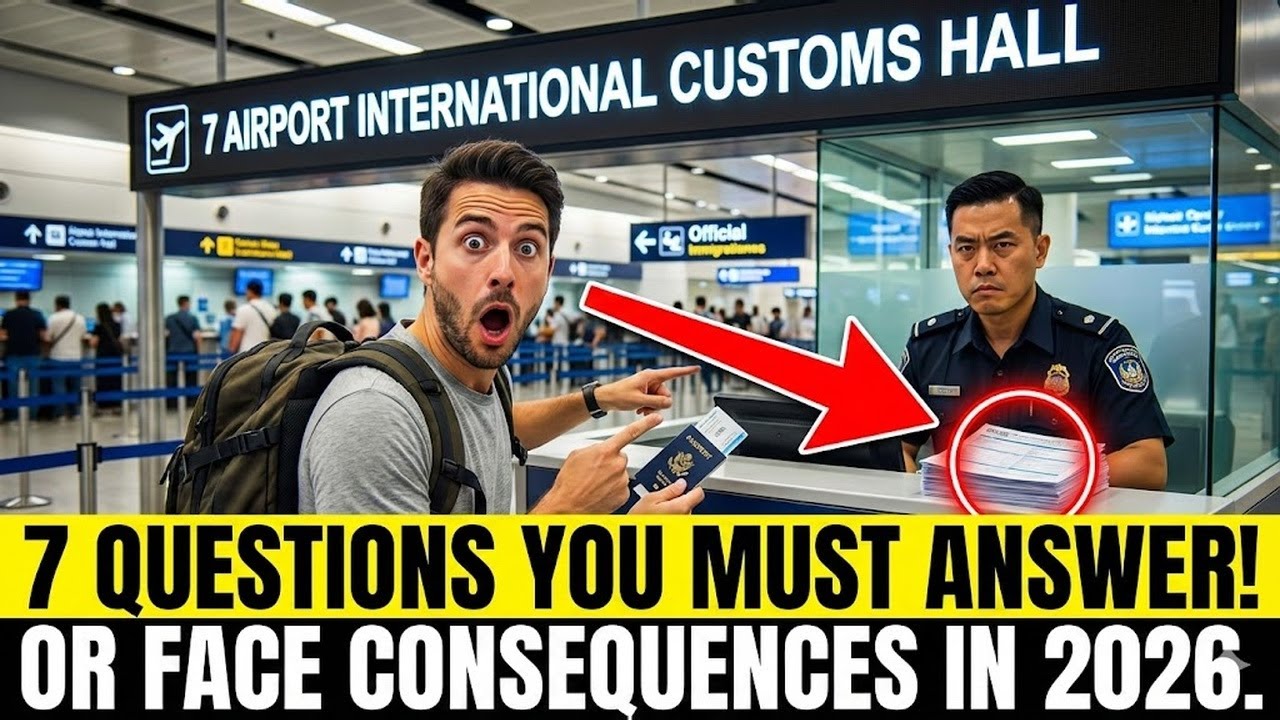 7 Customs & Immigration Questions You MUST Answer Correctly in 2026