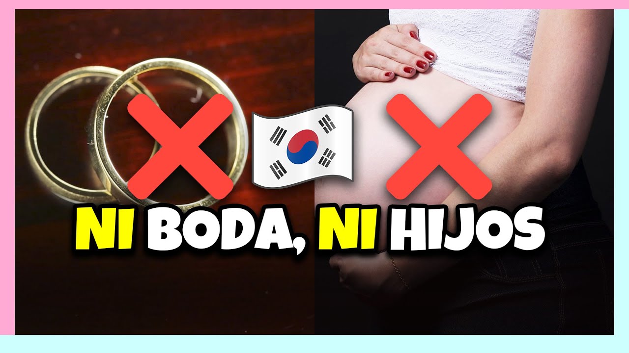 ❌ CADA VEZ MENOS COREANOS QUIEREN CASARSE Y MENOS TENER BEBÉS. ¿POR QUÉ?
