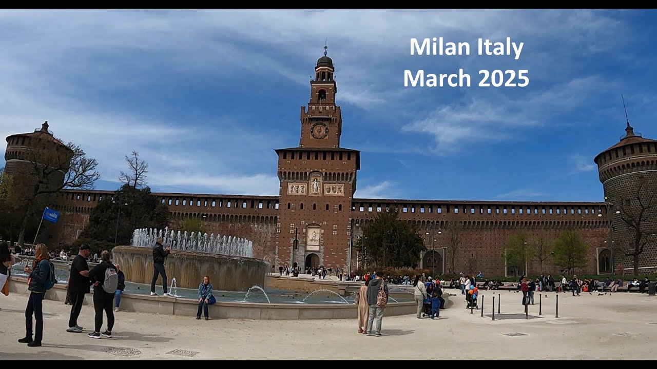 Milan Italy Visit March 2025