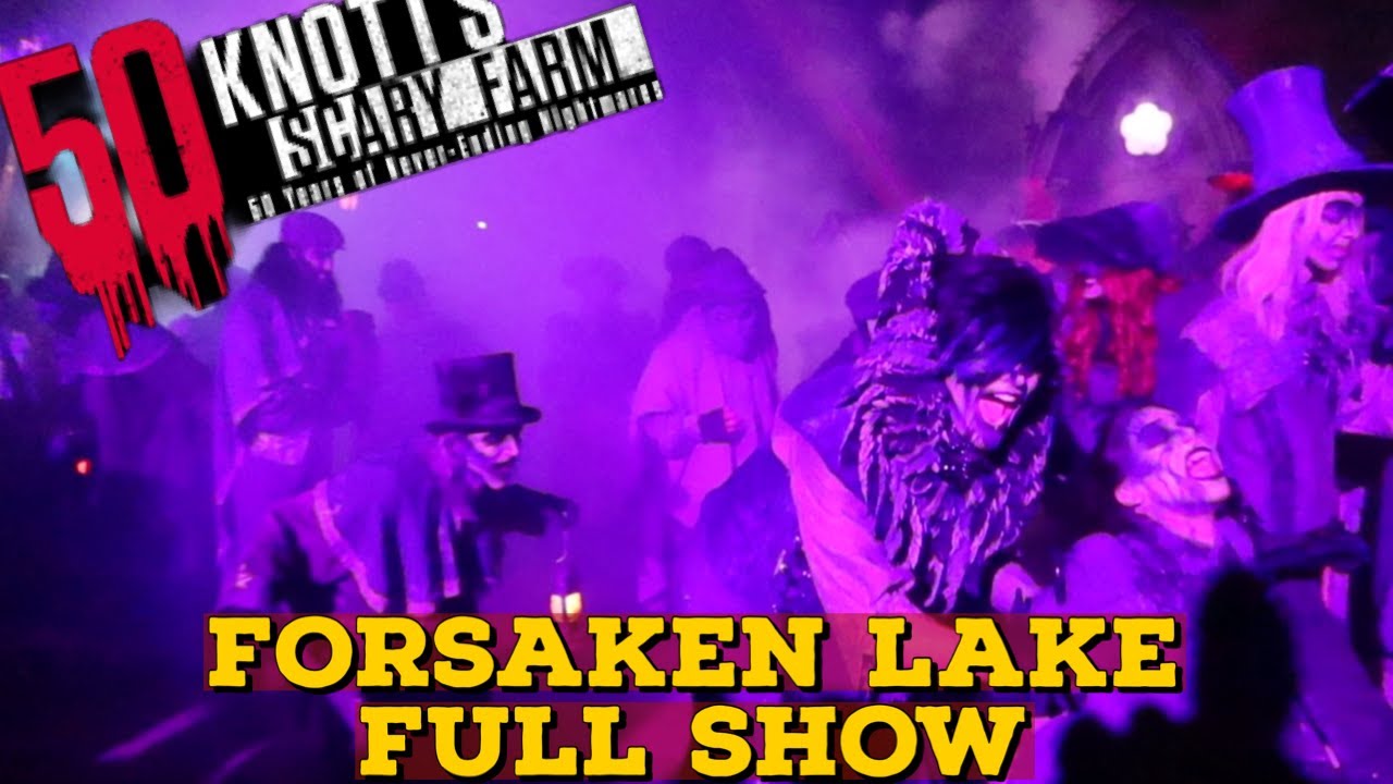 Forsaken Lake Full Show |Knotts Scary Farm 50th, Procession Ceremony|