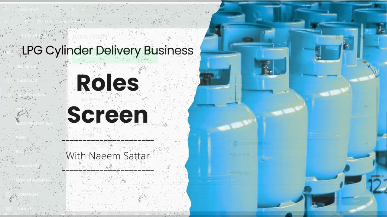 Roles and Rights - LPG Cylinder Business Software With Tarsil