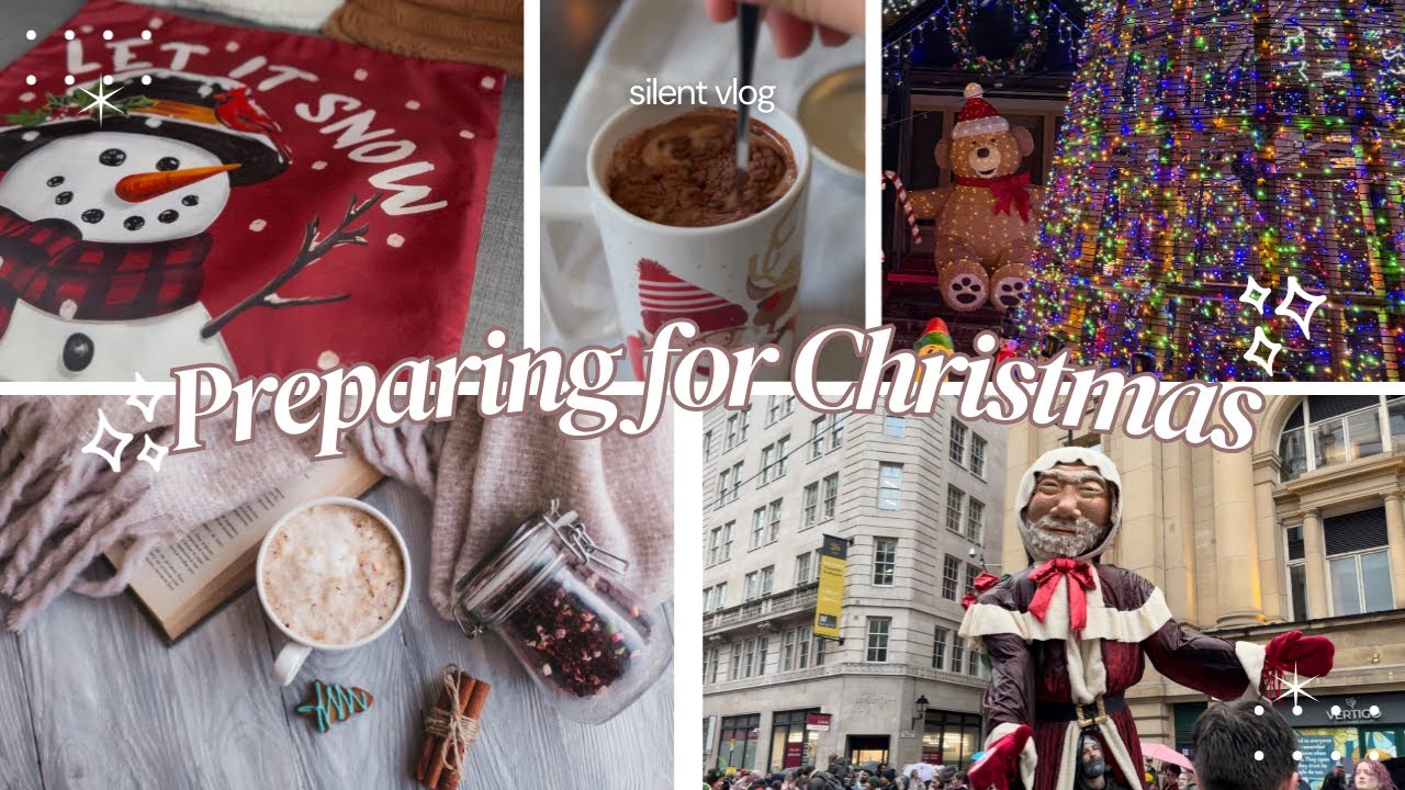 Подготовка к Рождеству 🎄💫 Украшаю свой дом, Рождественский парад в Манчестере и праздничные моменты