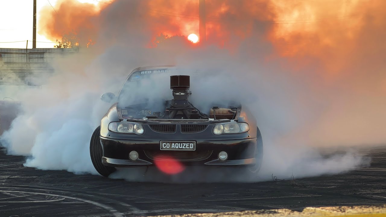 BURNOUT MAYHEM 5 Friday open pad burnouts
