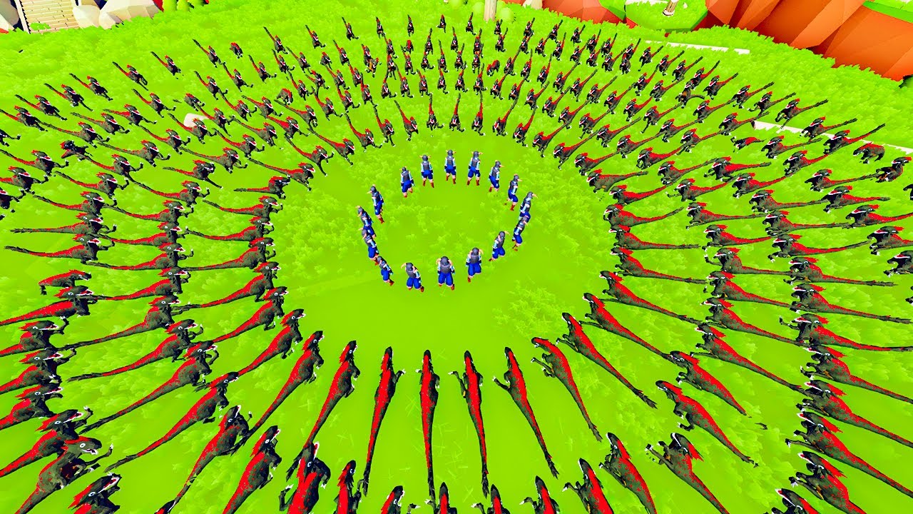 TABS - Massive RAPTOR INVASION in This Dinosaur Update for Totally Accurate Battle Simulator!