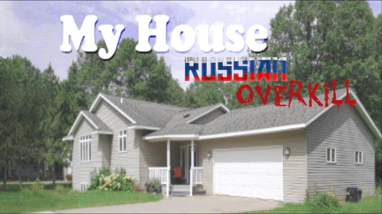 Doom 2 myhouse.wad with Russian overkill