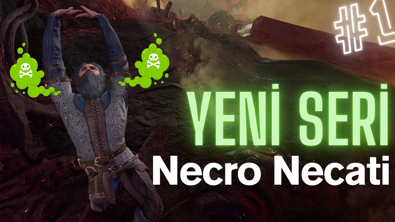 Kokusuyla çürüme hasarı veren Necromancer Necati part1 - Şeref #baldursgate3