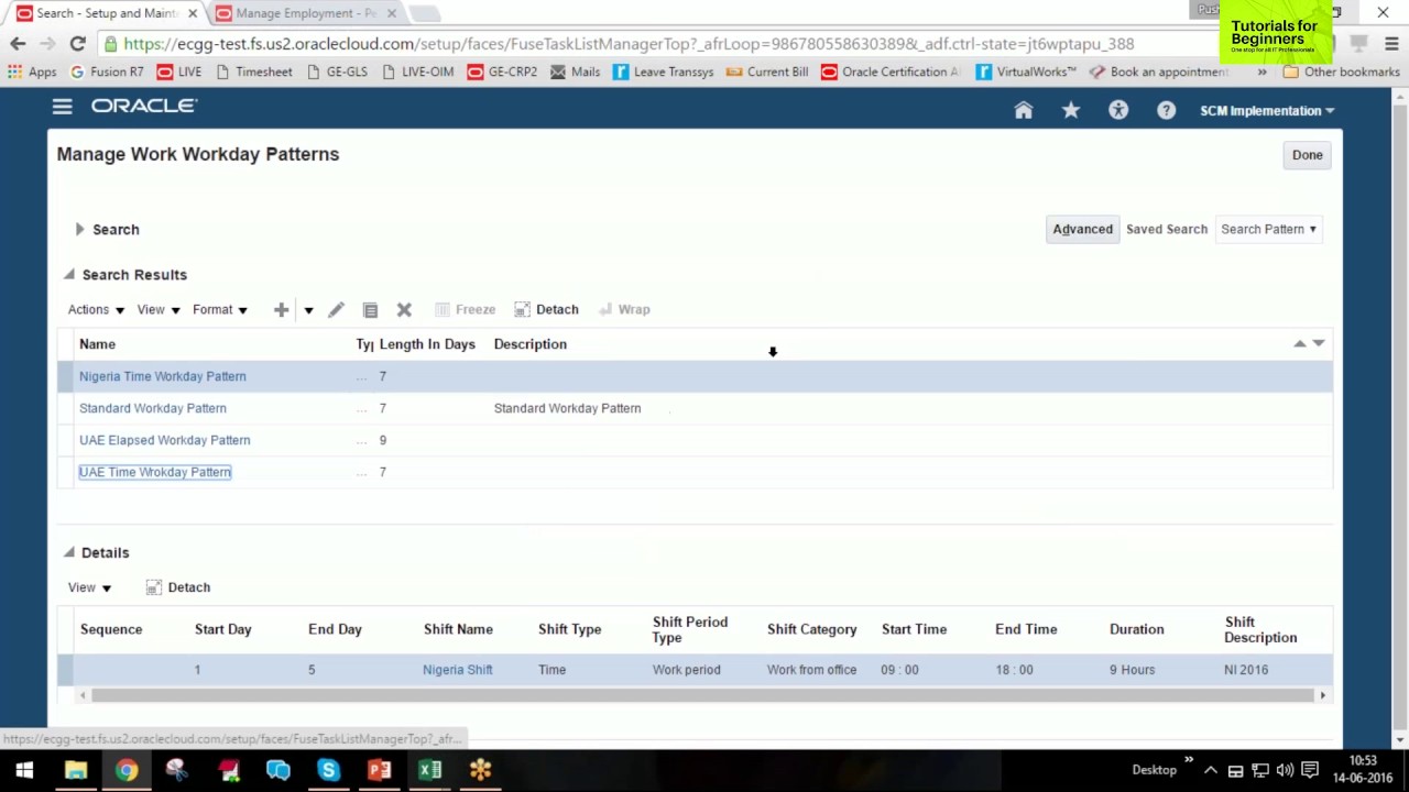 Oracle Fusion HCM training -  Absence Management Class 1