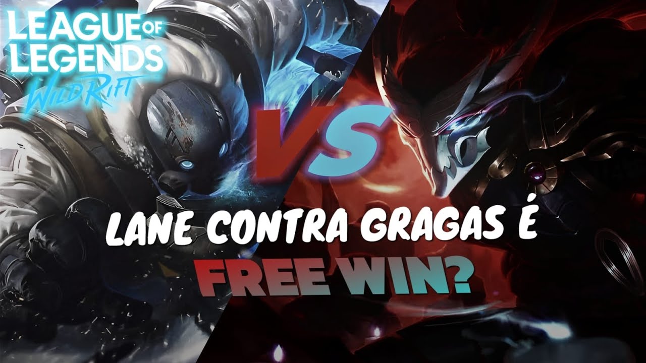 esse boneco foi buffado? Yasuo x Gragas WILD RIFT 