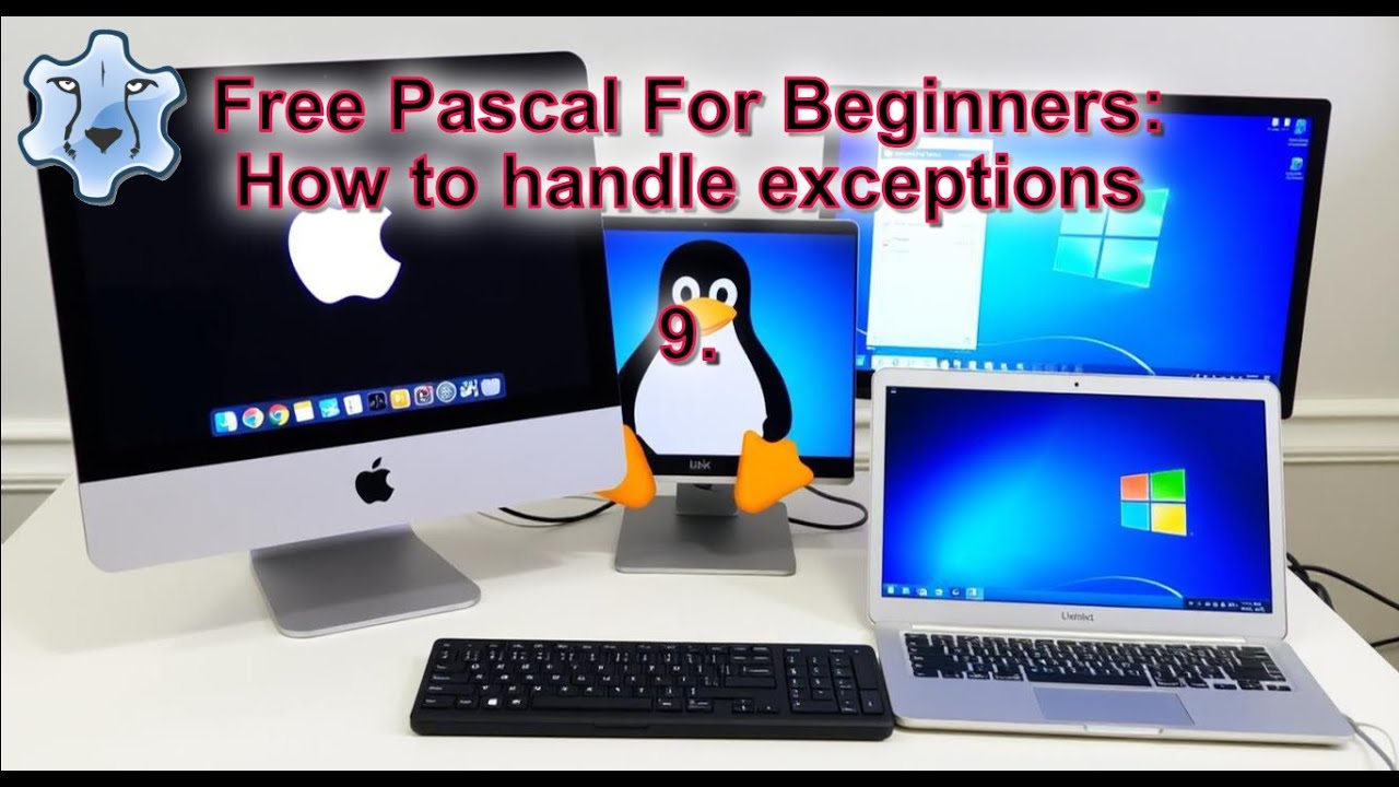 Free Pascal For Beginners: How to handle exceptions #lazarus #freepascal #exception #pascal