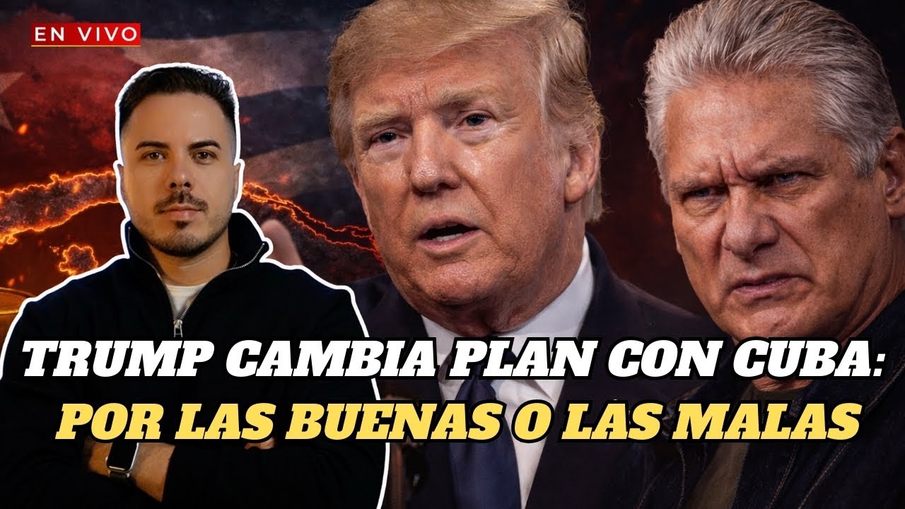 🔴Trump cambia de estrategia con Cuba, otra noche de protestas en La Habana, el país es un polvorín