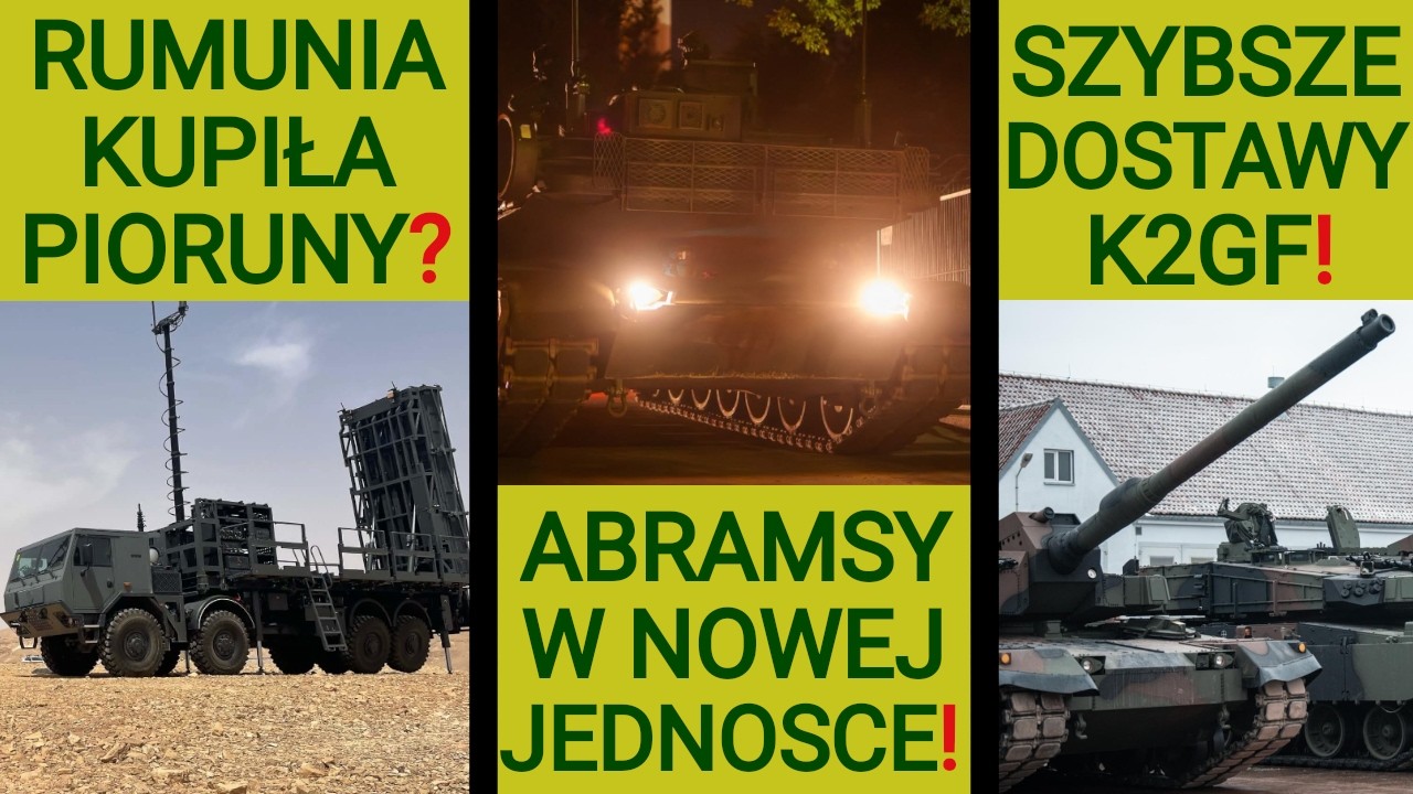 Przyspiesza dostawa K2GF, zaraz będą w drodze, Abramsy w nowej jednosce: WOJSKOWE NEWSY #423